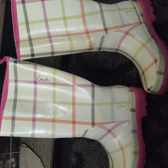 Coach Rain boots - Picture 4 of 4